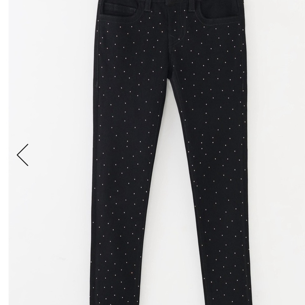 True Religion GIRLS HALLE CRYSTAL SKINNY JEAN